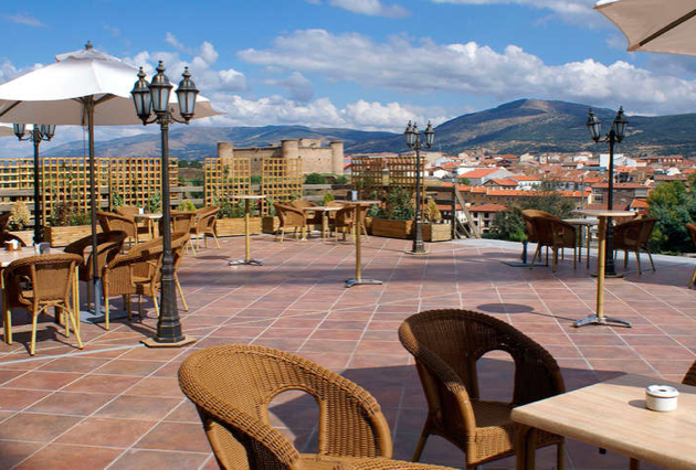 Hotel Mirador de Gredos - La terraza