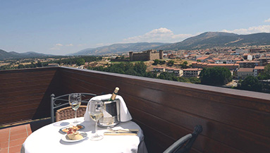 Vistas terraza Habitación